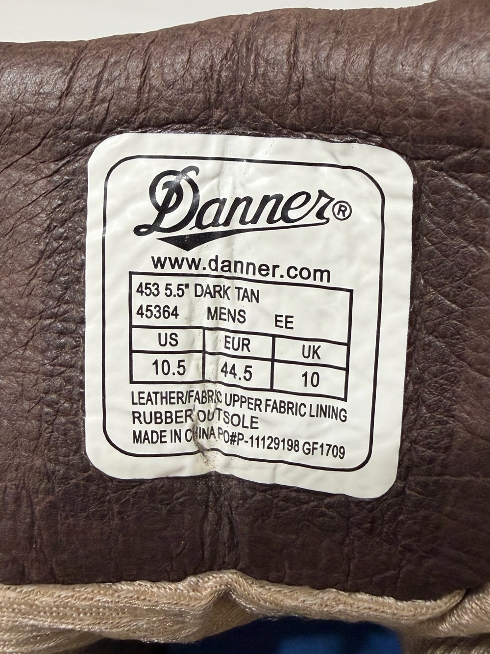 Danner 453 Wide 10.5 EE - Picture 8 of 8